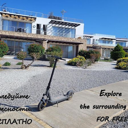 Sea And Mountain View Beachfront Penthouse Yali Exterior foto